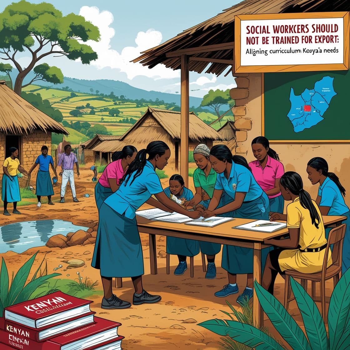Social Workers Should Not Be Trained for Export: Aligning Curriculum with Kenya’s Needs Social Workers Should Not Be Trained for Export: Aligning Curriculum with Kenya’s Needs